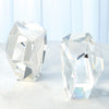 Global Views Crystal Bookend Set of 2
