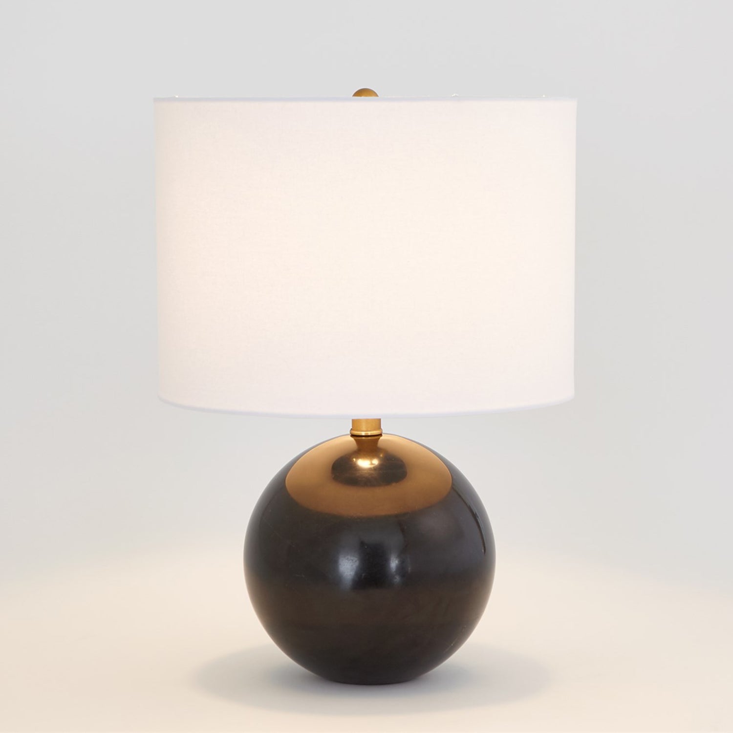 Global Views Marble Sphere Table Lamp