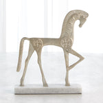 Global Views Roman Horse Sculpture