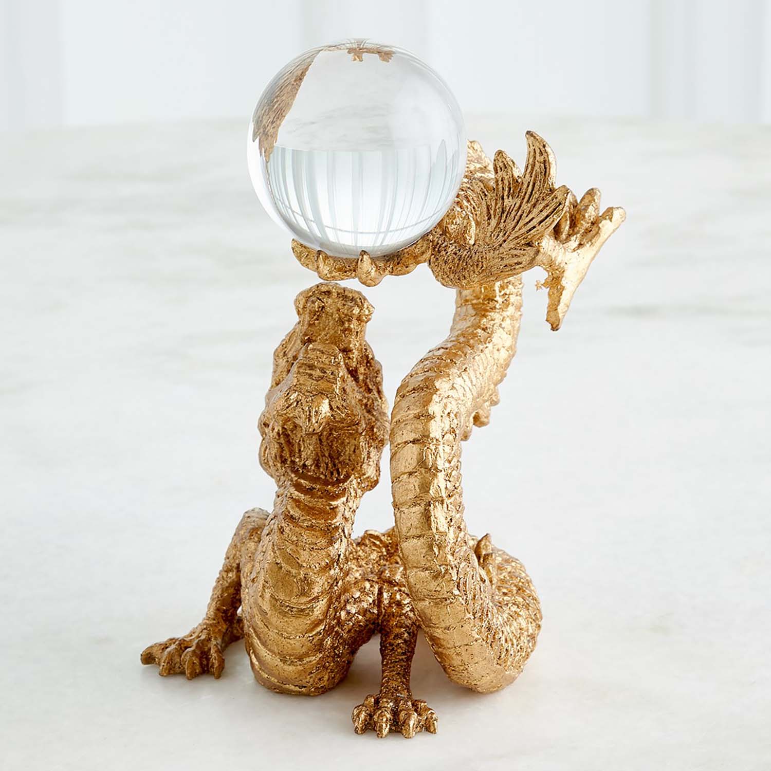 Global Views Dragon Holding Sphere