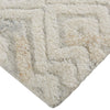 Feizy Anica Ivory Blue Tufted Rug