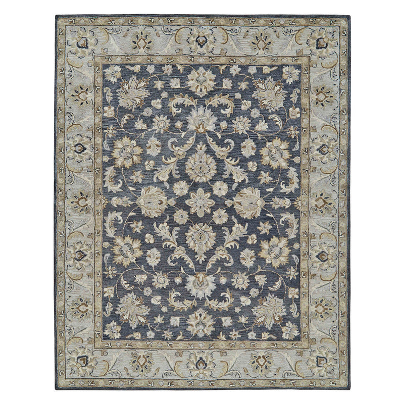Feizy Eaton Charcoal Tufted Rug