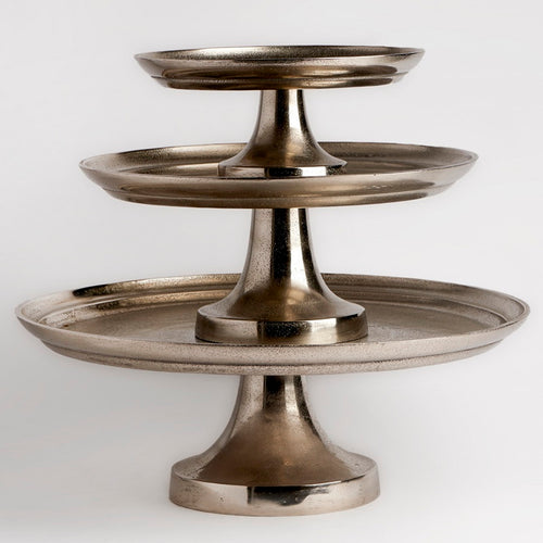 Abbey Cake Stand - Paynes Gray
