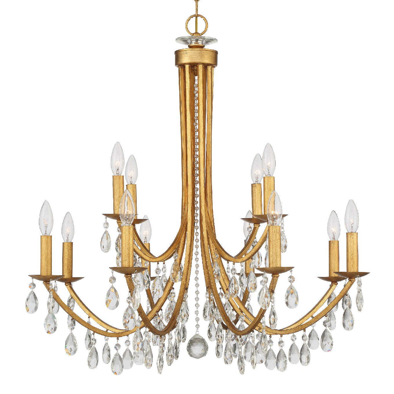 Crystorama Bridgehampton 12-Light Chandelier
