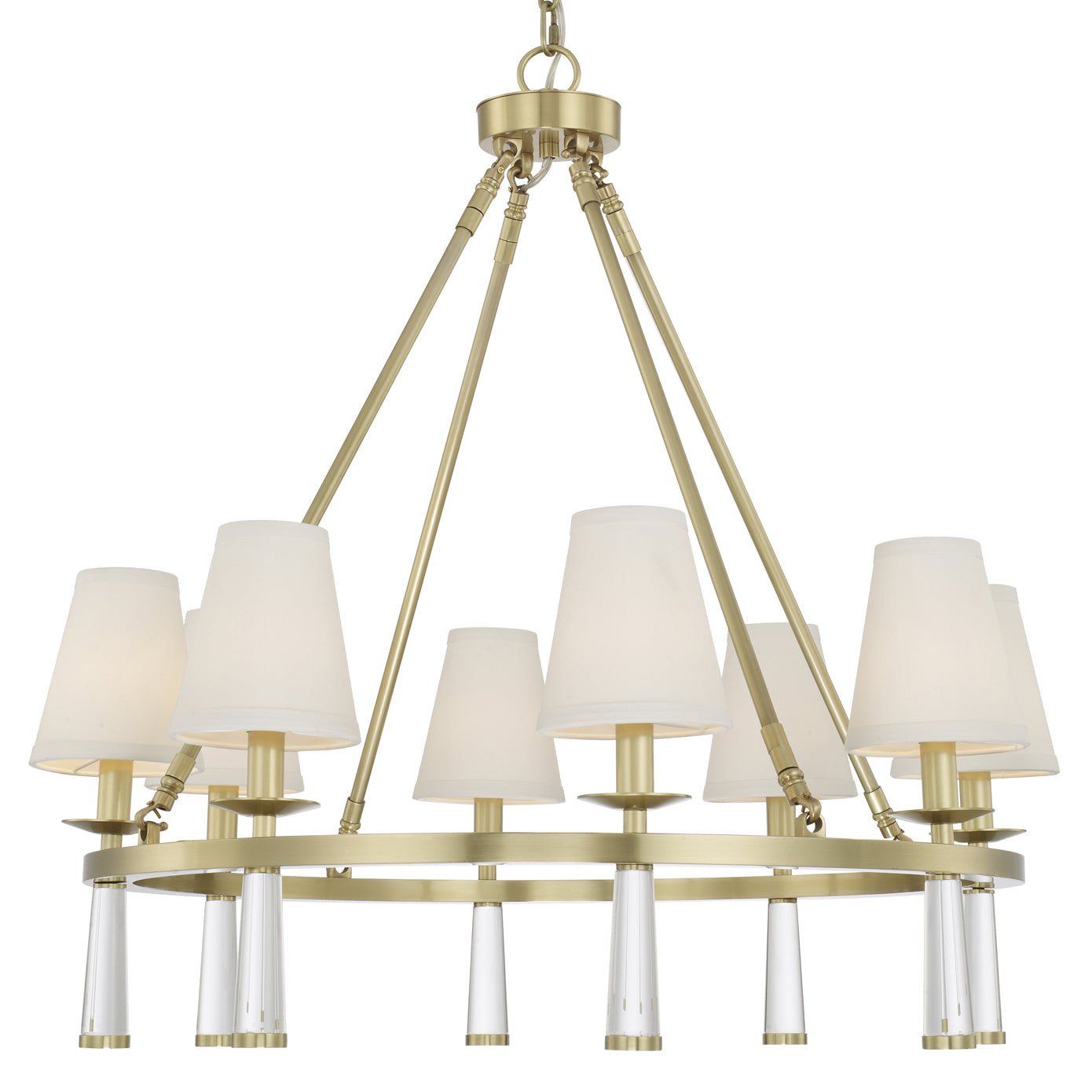 Crystorama Baxter 8-Light Chandelier