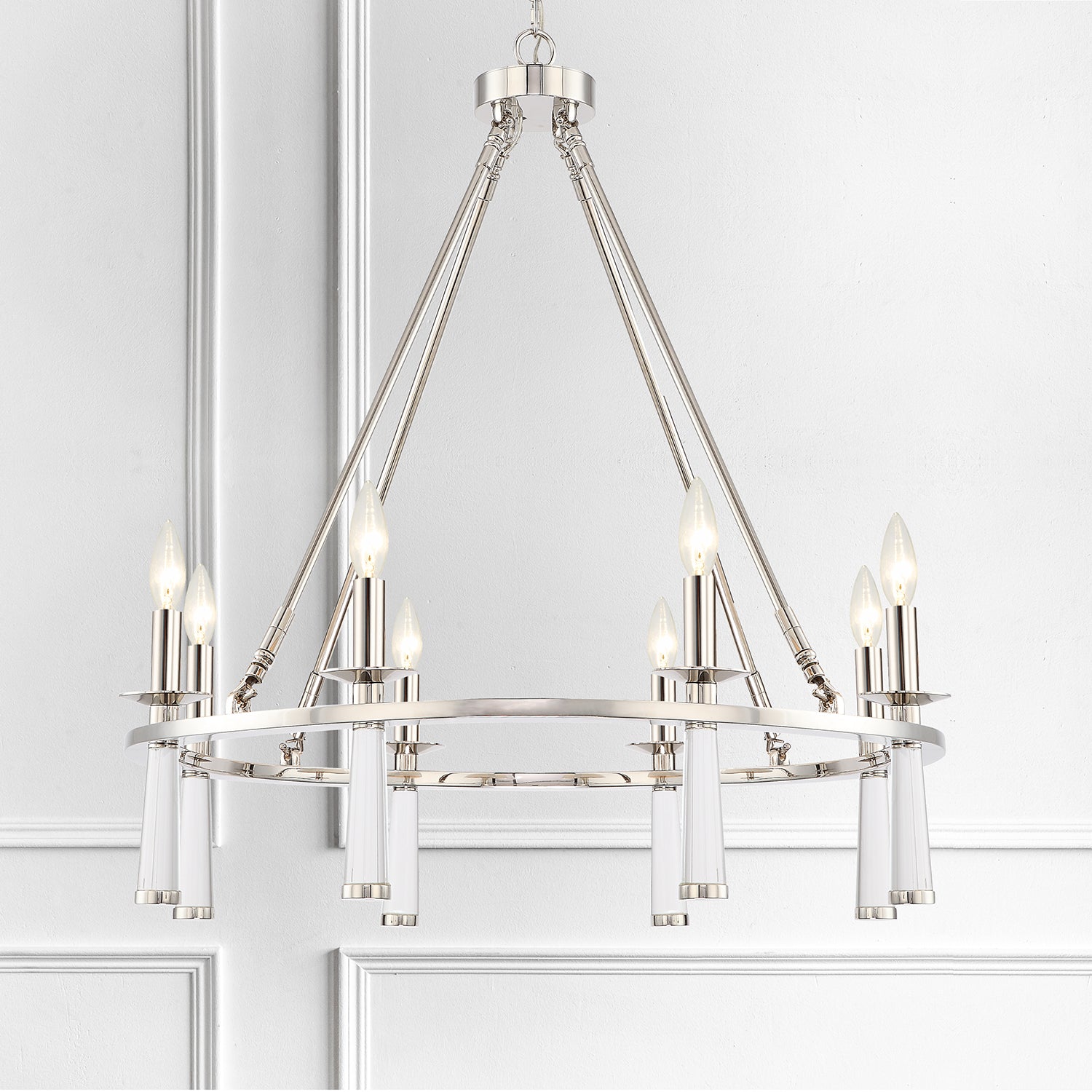 Crystorama Baxter 8-Light Chandelier