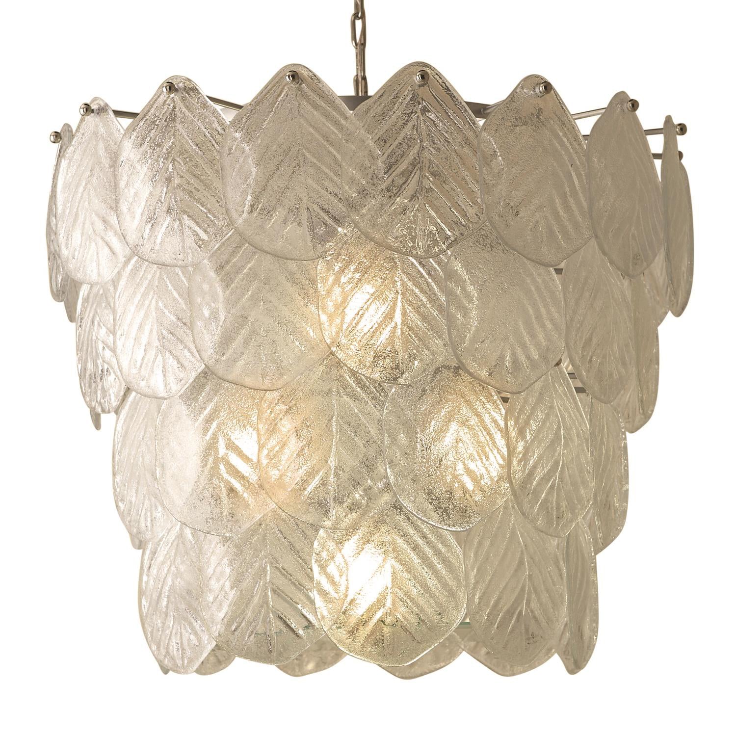 Global Views Murano Leaf Chandelier