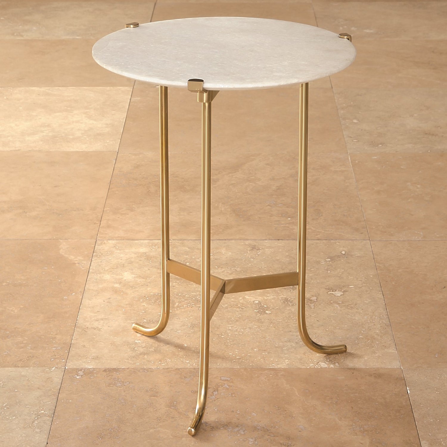 Global Views Plie Side Table