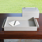 Global Views Double Handle Serving Tray