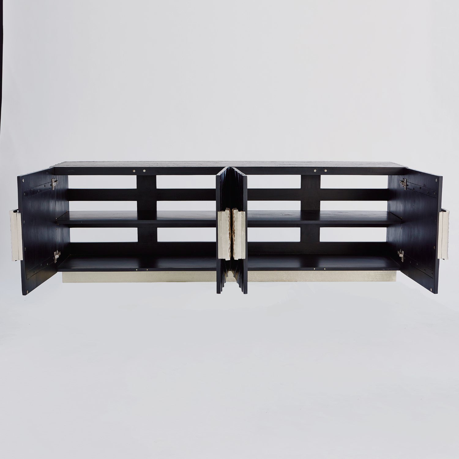 Global Views Pleated Media Cabinet