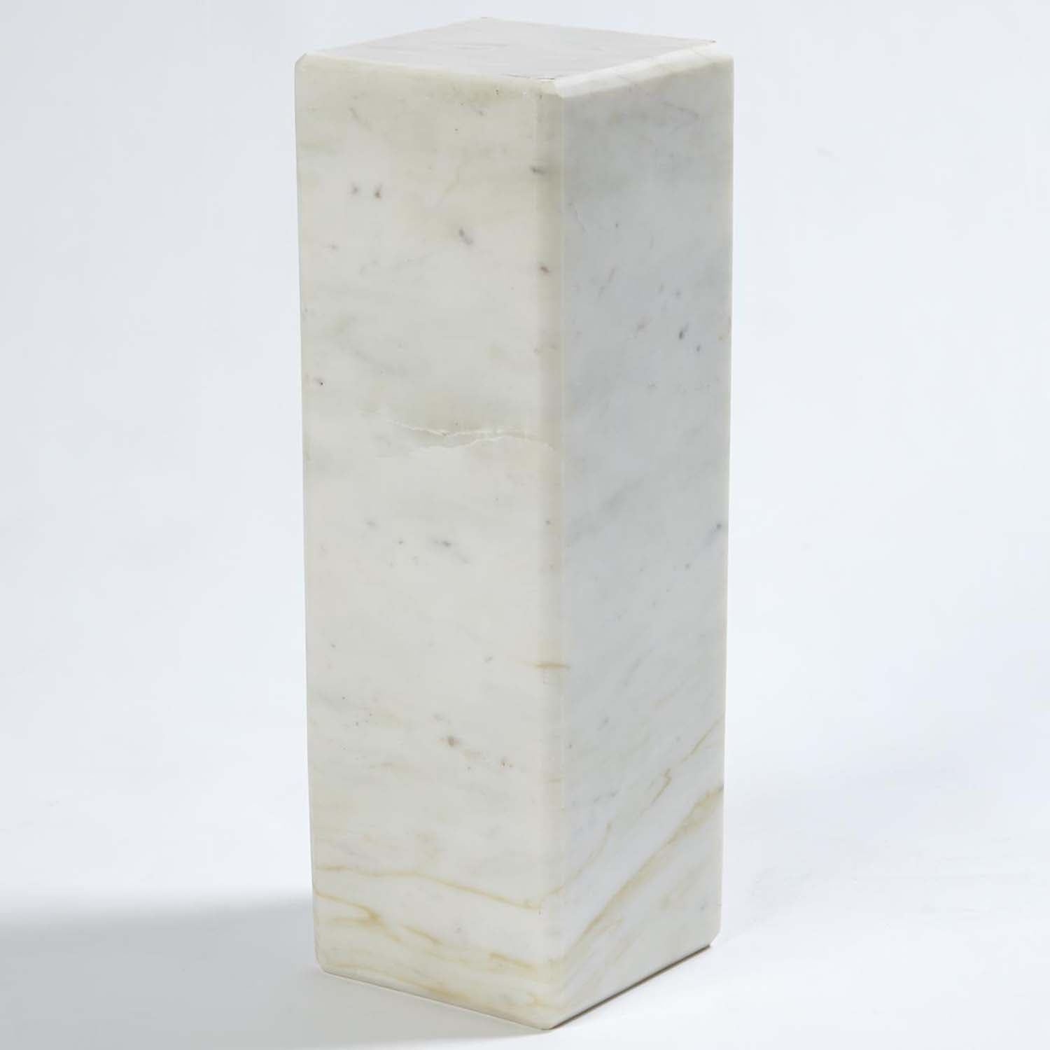 Global Views Marble Mini Large Pedestal