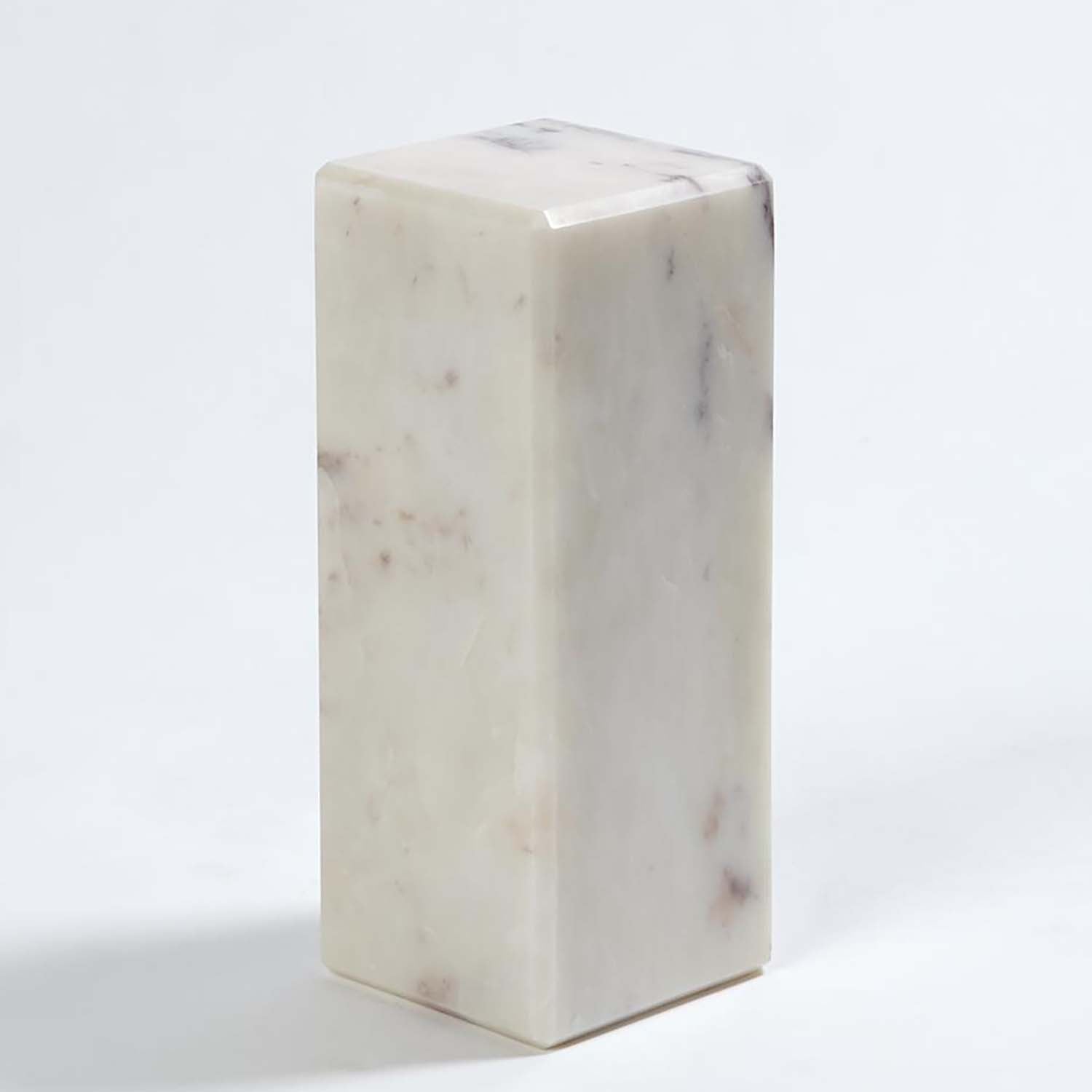 Global Views Marble Mini Medium Pedestal