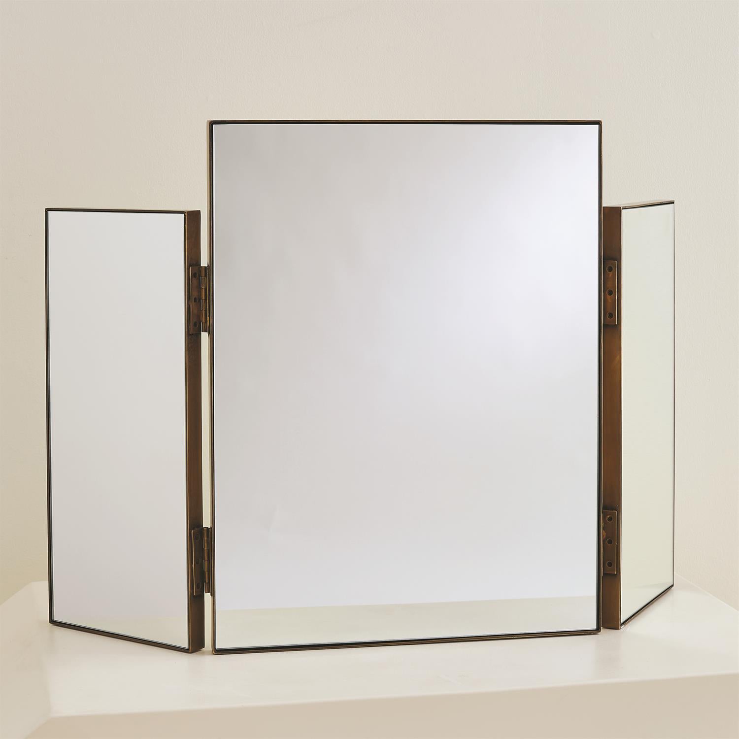 Global Views Tri-fold Vanity Mirror