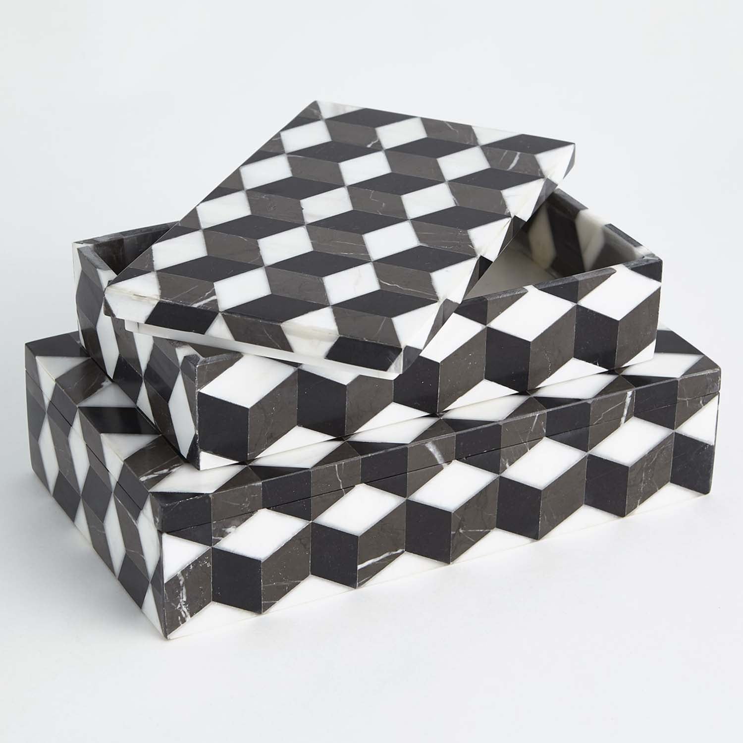 Global Views Escher Marble Box - Thumbnail 4
