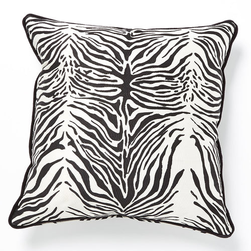 Global Views Zebra Throw Pillow