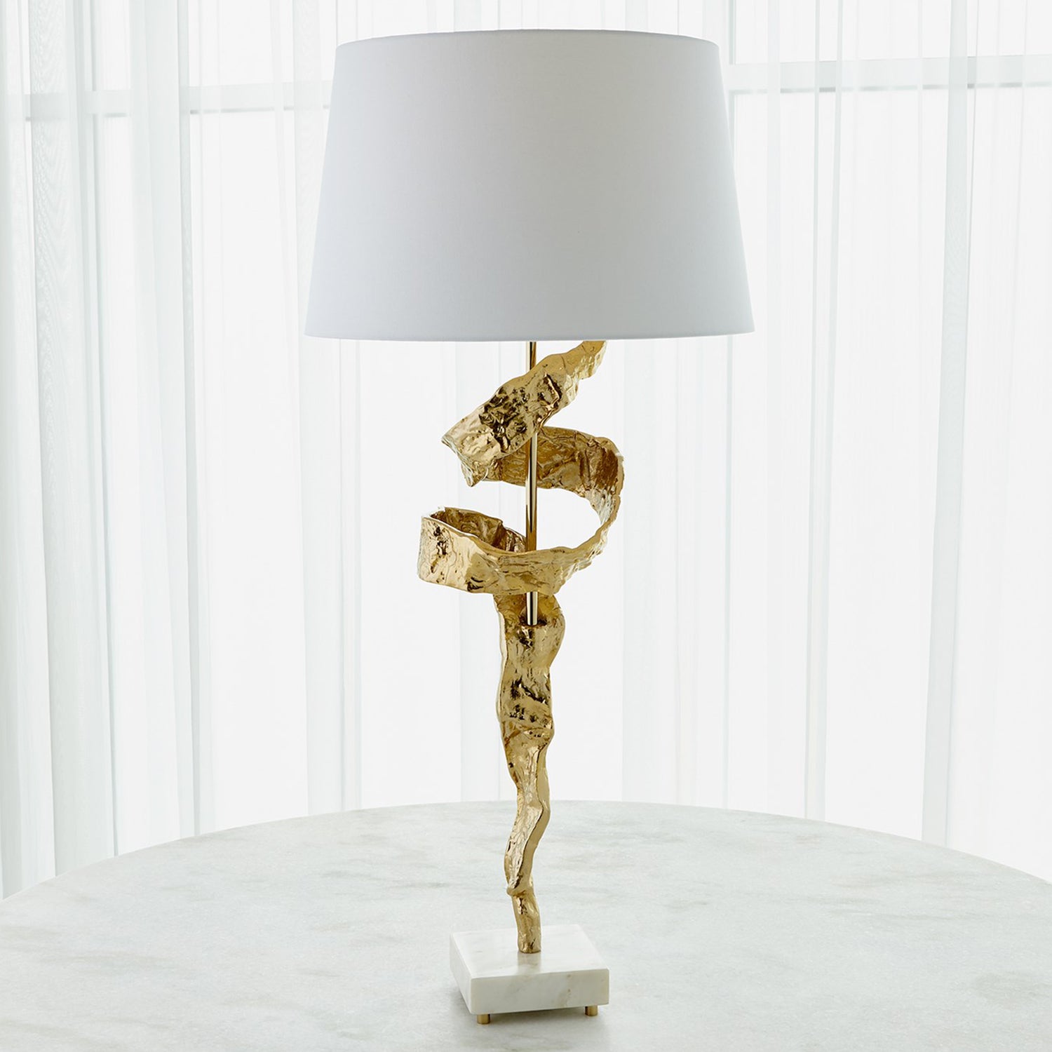 Global Views Twist Table Lamp