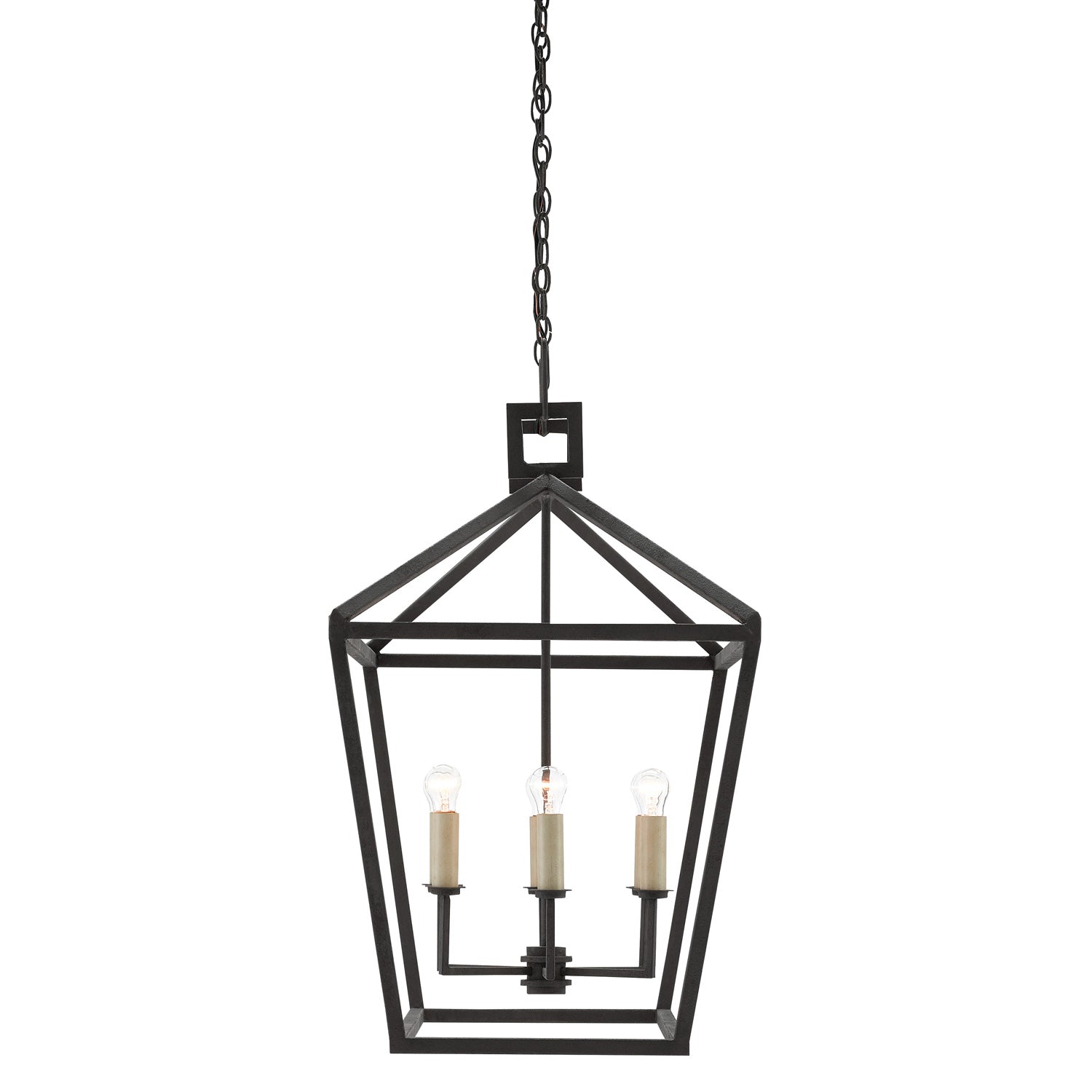 Currey & Co Denison Rectangular Lantern