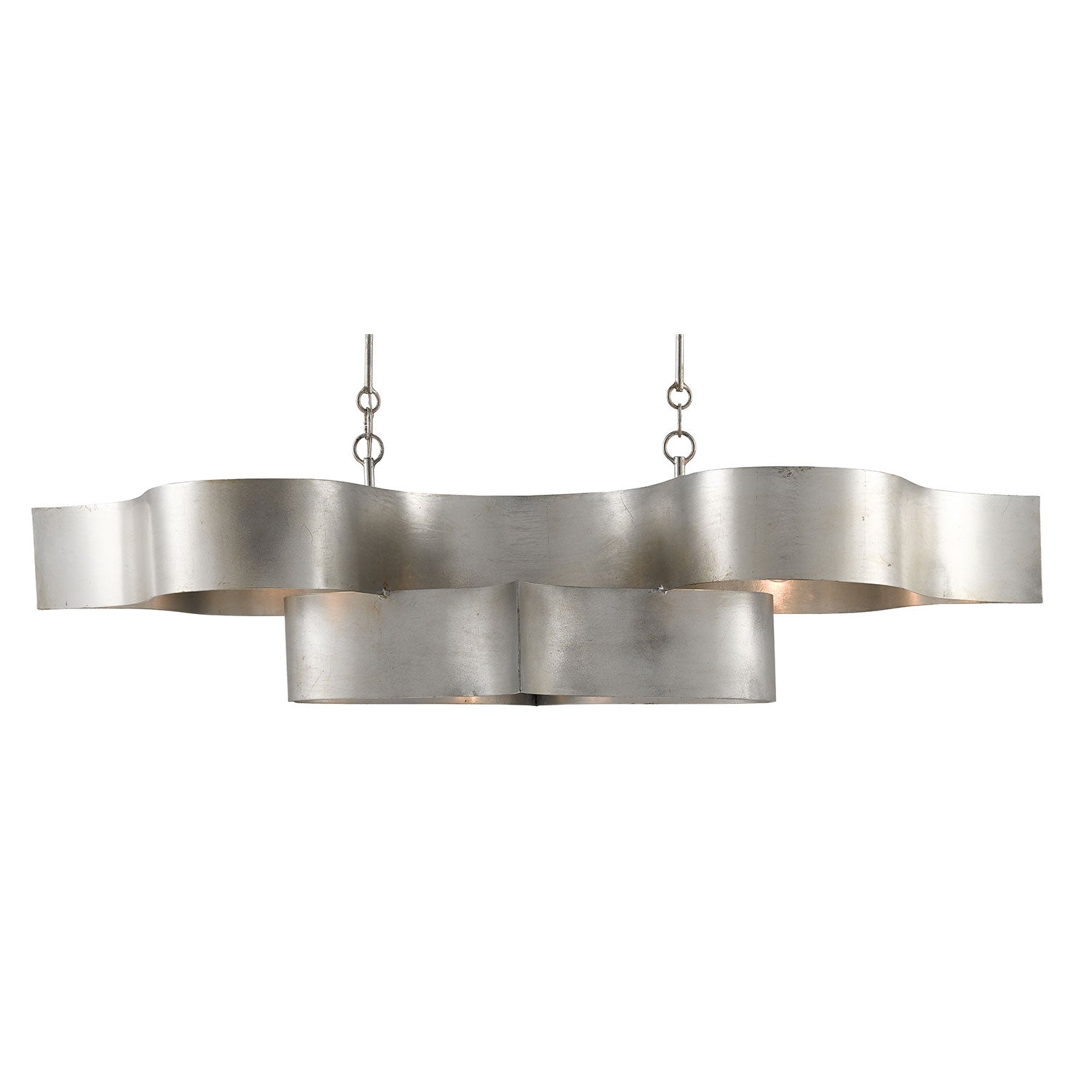 Currey & Co Grand Lotus Oval Chandelier
