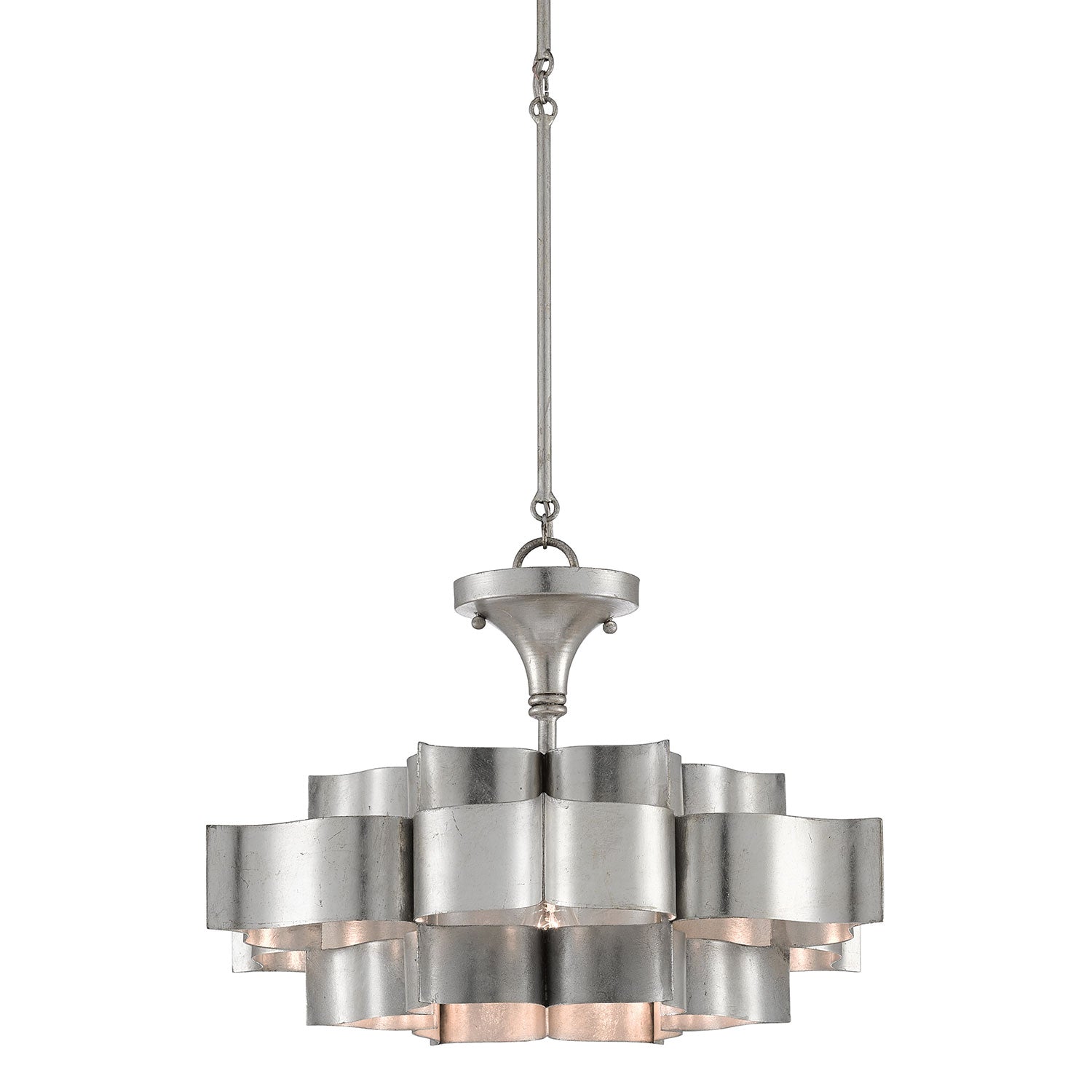 Currey & Co Grand Lotus Small Chandelier
