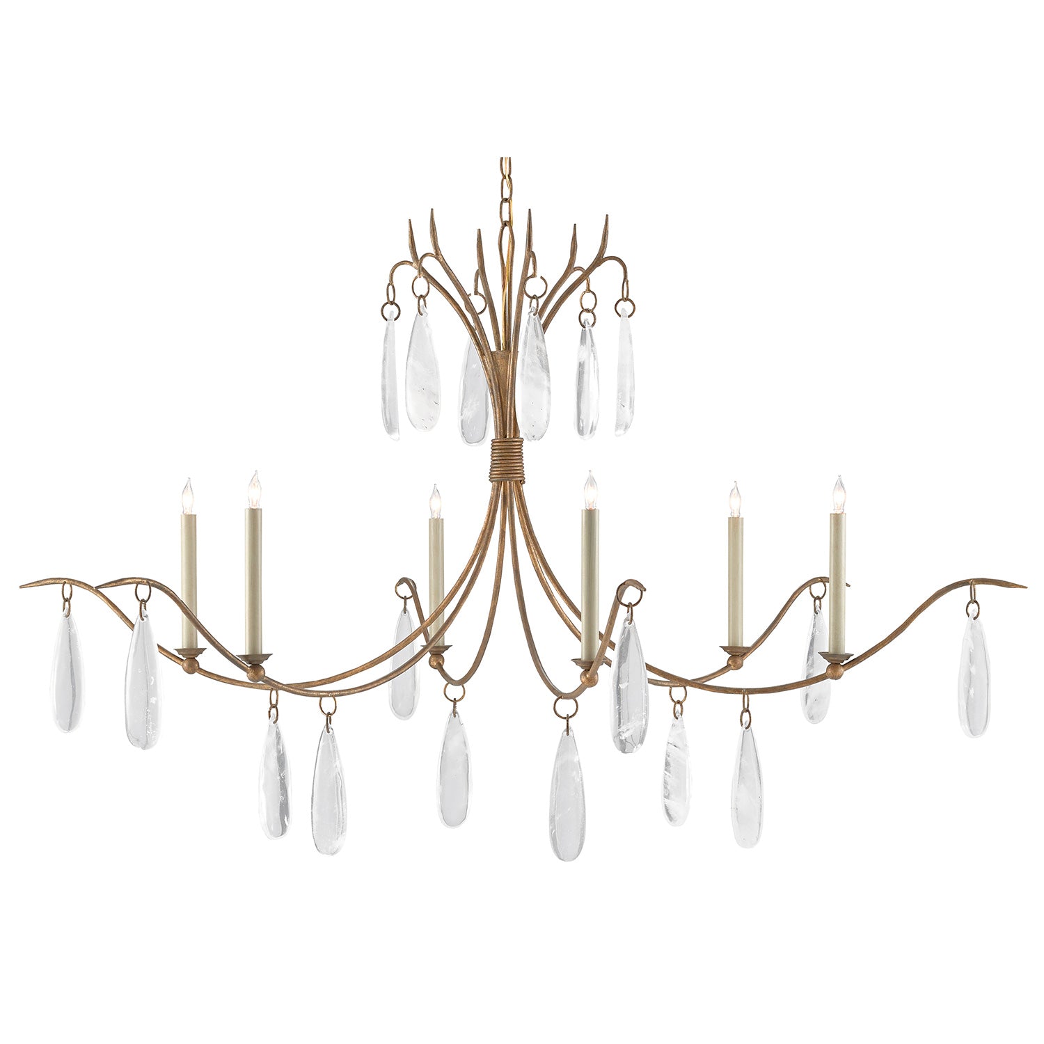 Currey & Co Marshallia Chandelier