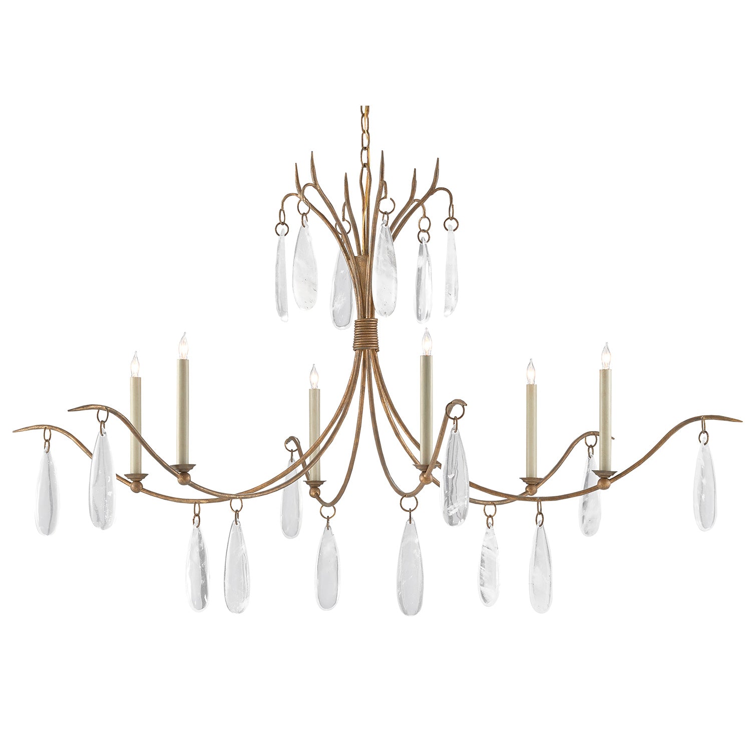 Currey & Co Marshallia Chandelier
