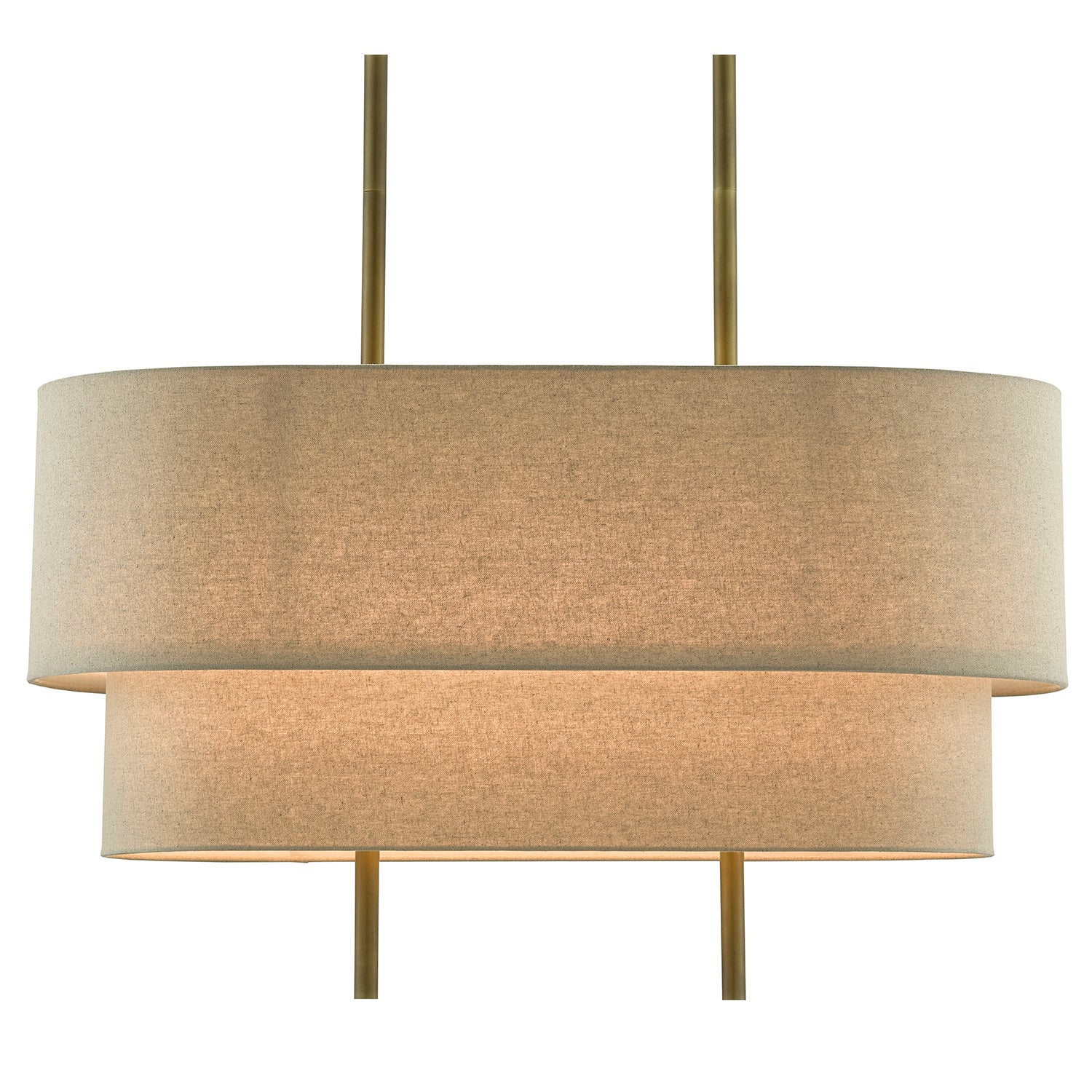 Currey & Co Combermere Rectangular Chandelier - Final Sale