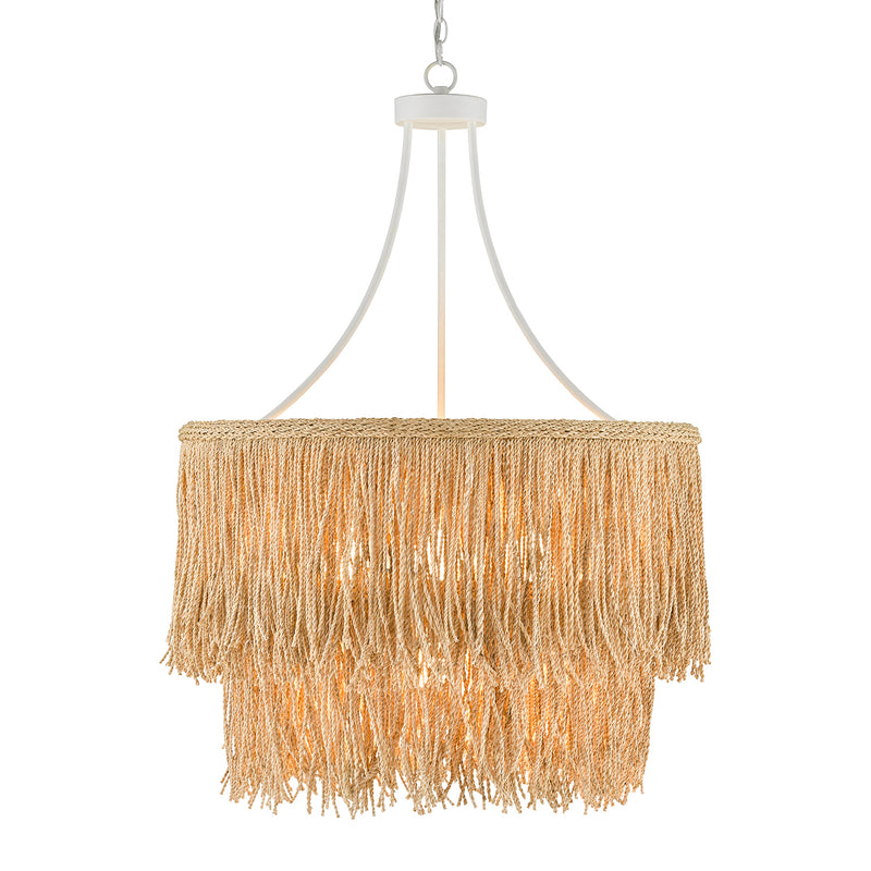 Currey & Co Samoa Two-Tiered Chandelier