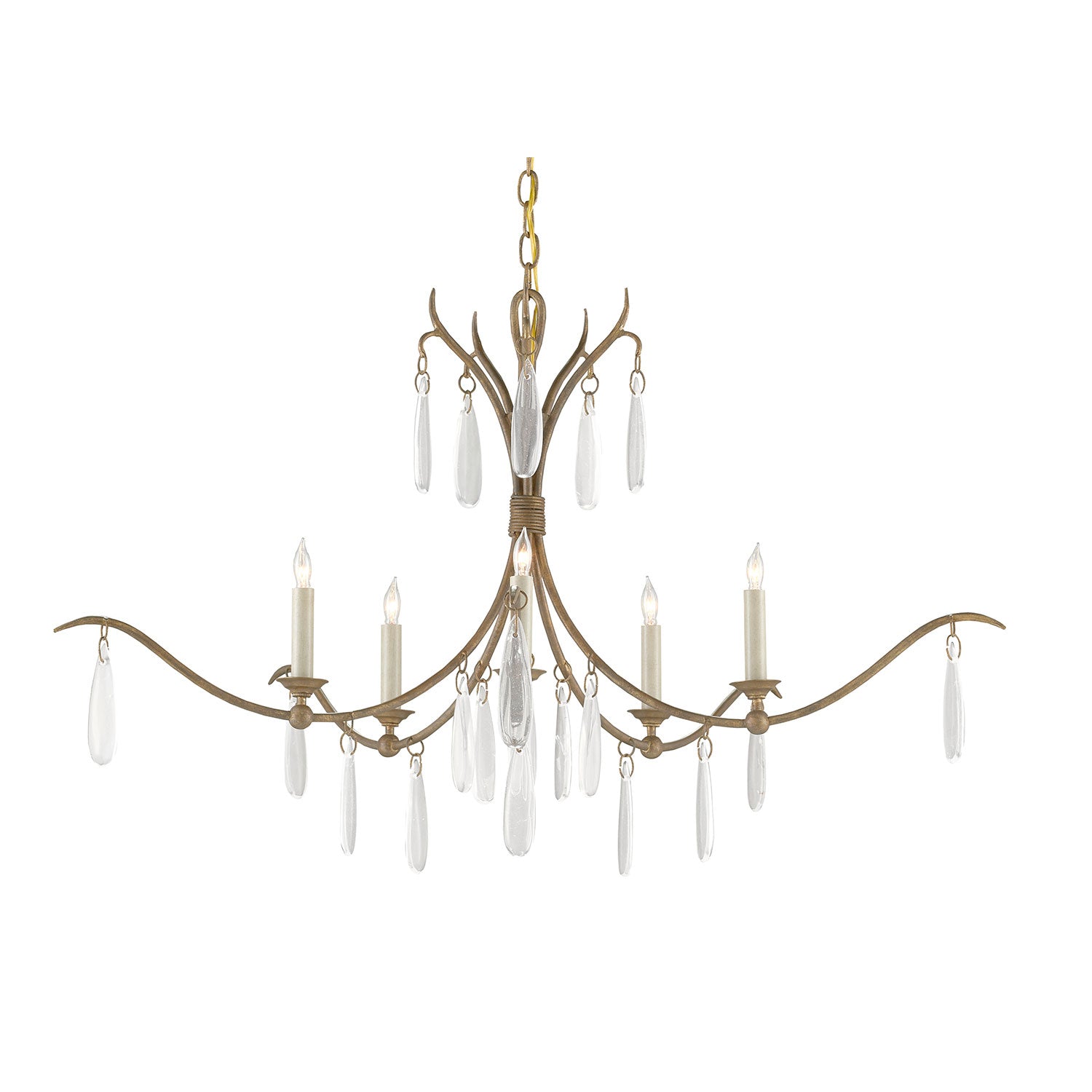 Currey & Co Marshallia Chandelier