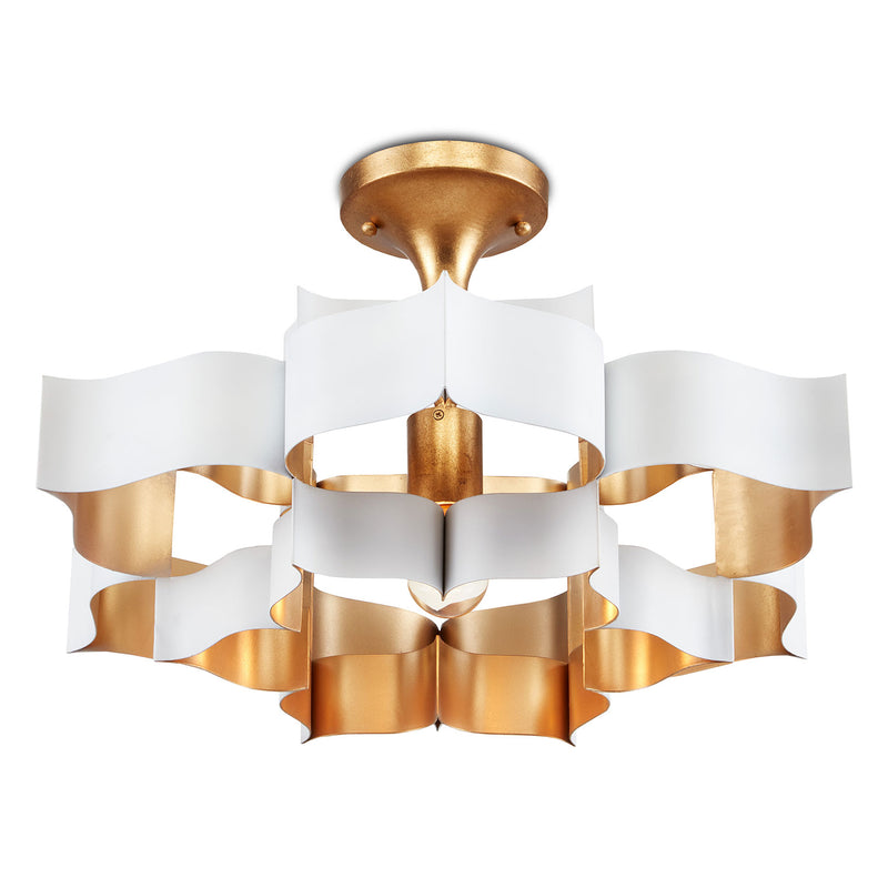 Currey & Co Grand Lotus Small Chandelier