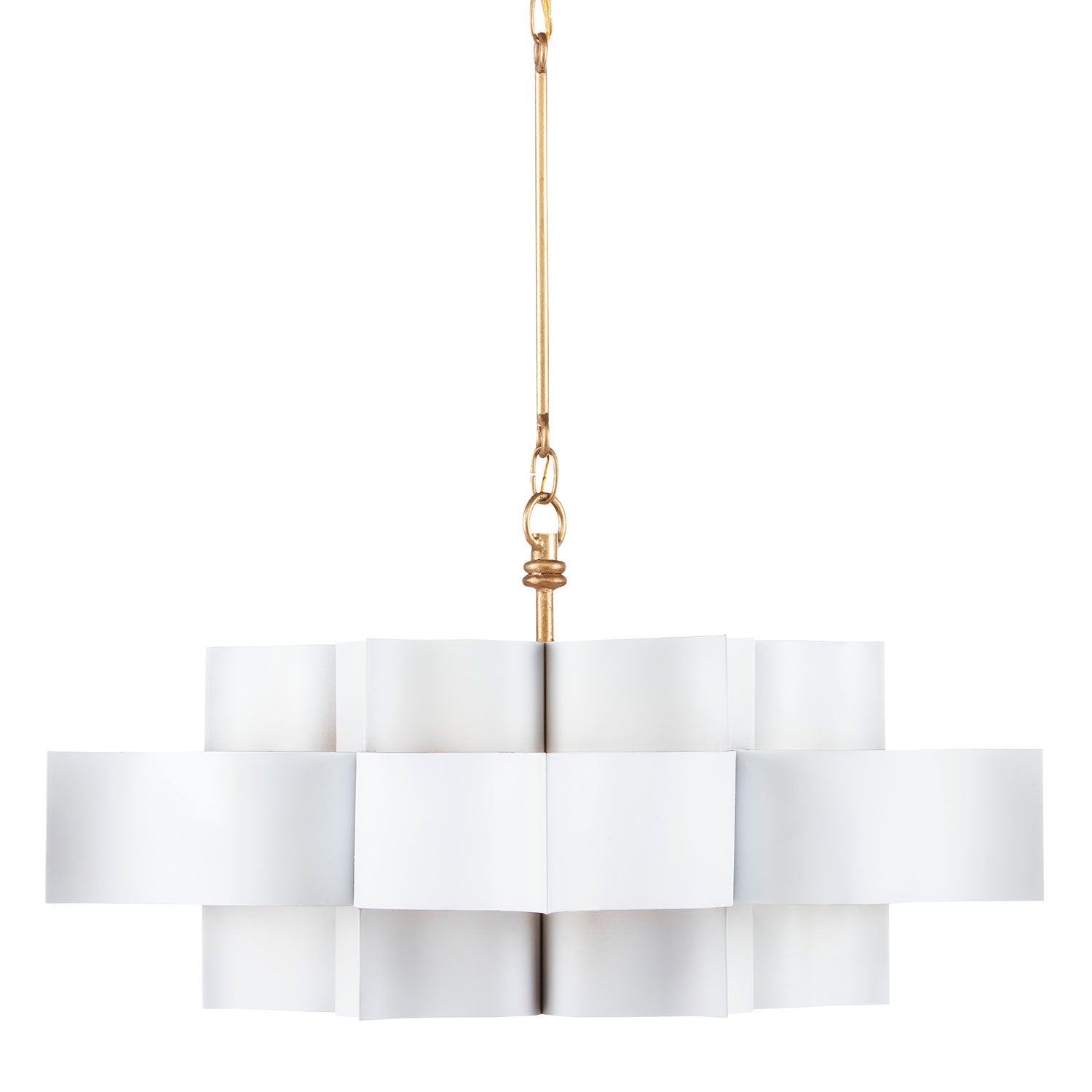 Currey & Co Grand Lotus Large Chandelier