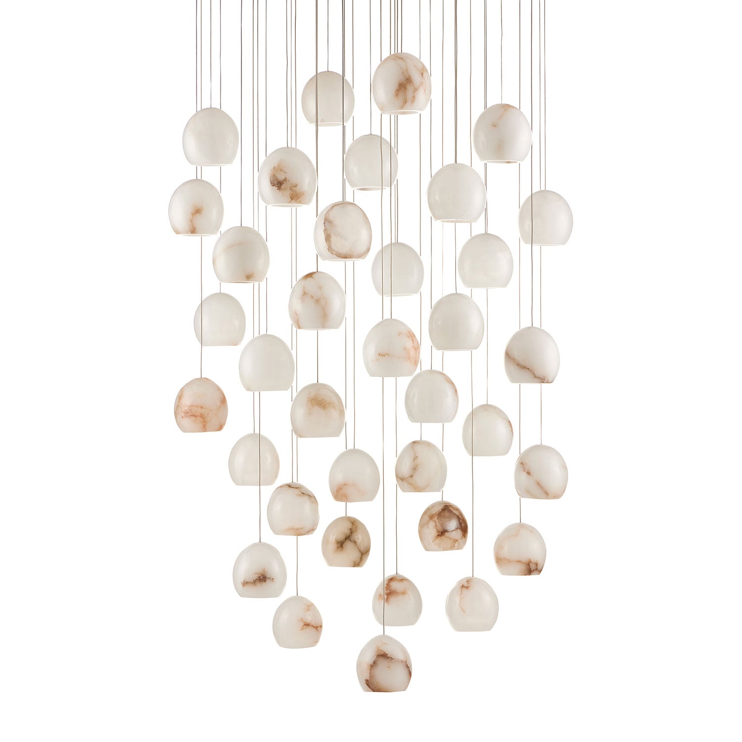 Currey & Co Lazio 36-Light Multi-Drop Pendant