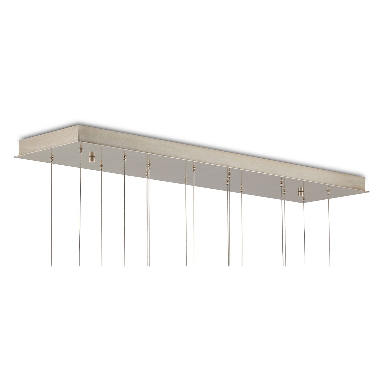Currey & Co Piero Rectangular 15-Light Multi-Drop Pendant