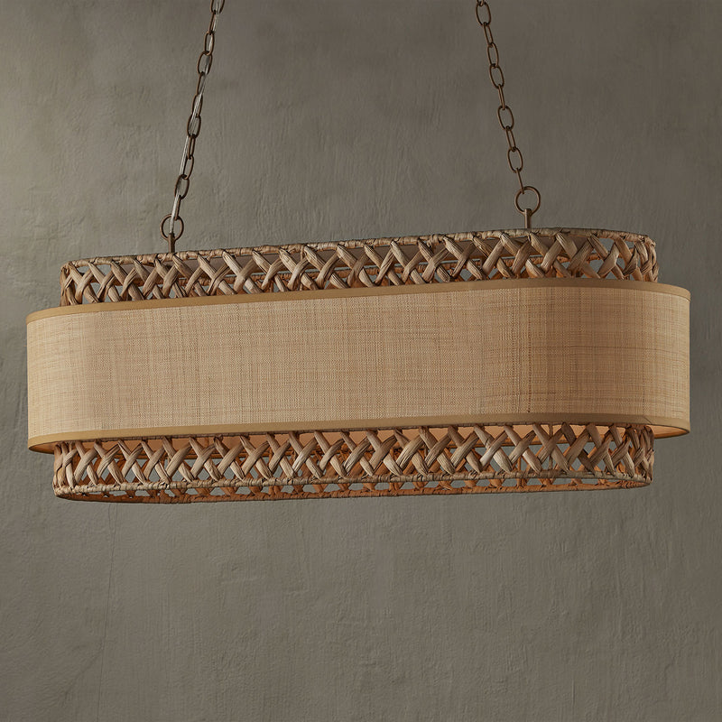 Currey & Co Isola Linear Chandelier