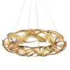 Aviva Stanoff for Currey & Co Queenbee Palm Ring Chandelier - Final Sale