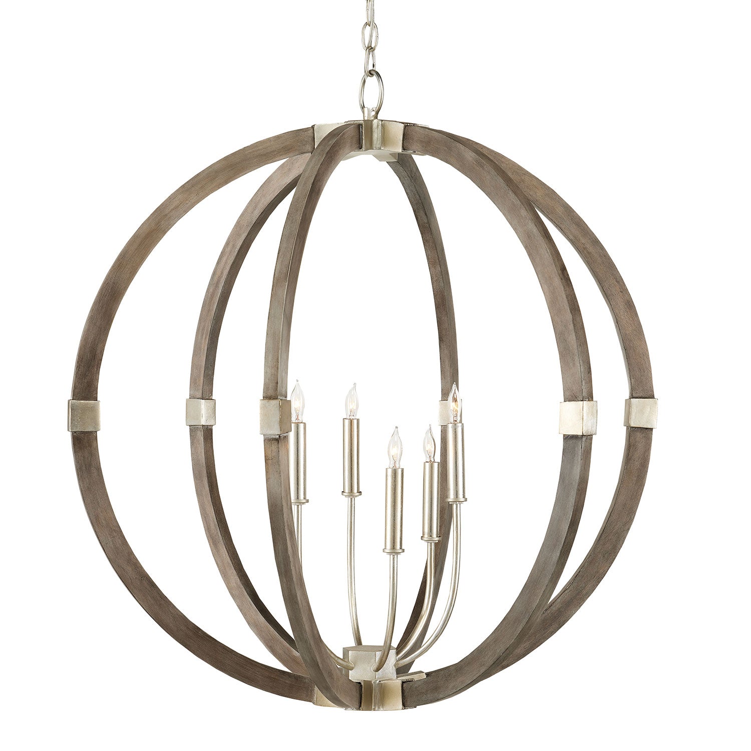 Currey & Co Bastian Orb Chandelier