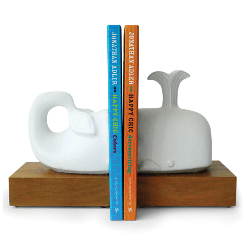 Jonathan Adler Menagerie Whale Bookend Set
