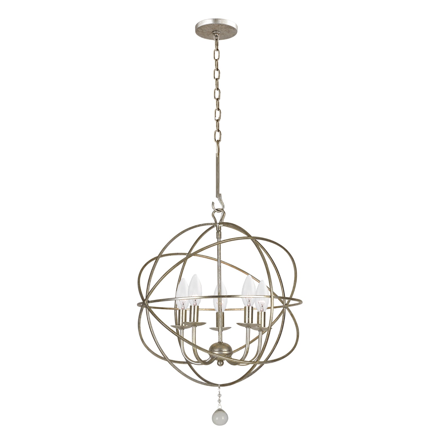 Crystorama Solaris 5-Light Mini Chandelier