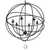 Crystorama Solaris 9226 6-Light Sphere Chandelier