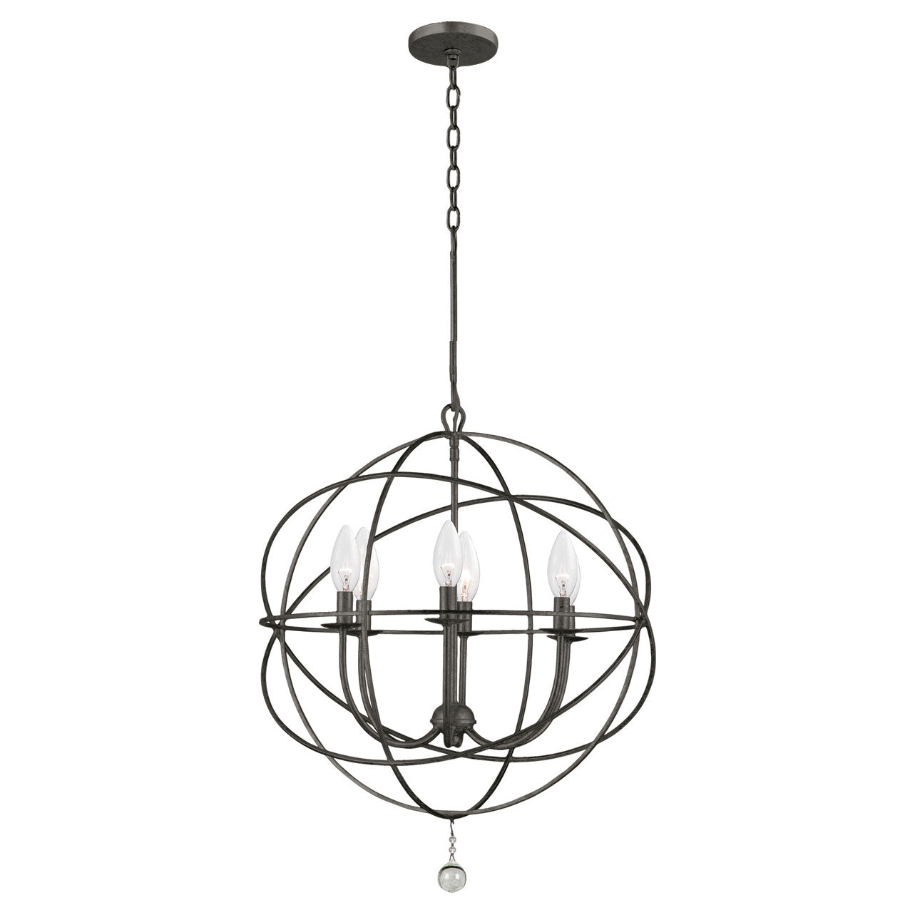 Crystorama Solaris 9226 6-Light Sphere Chandelier