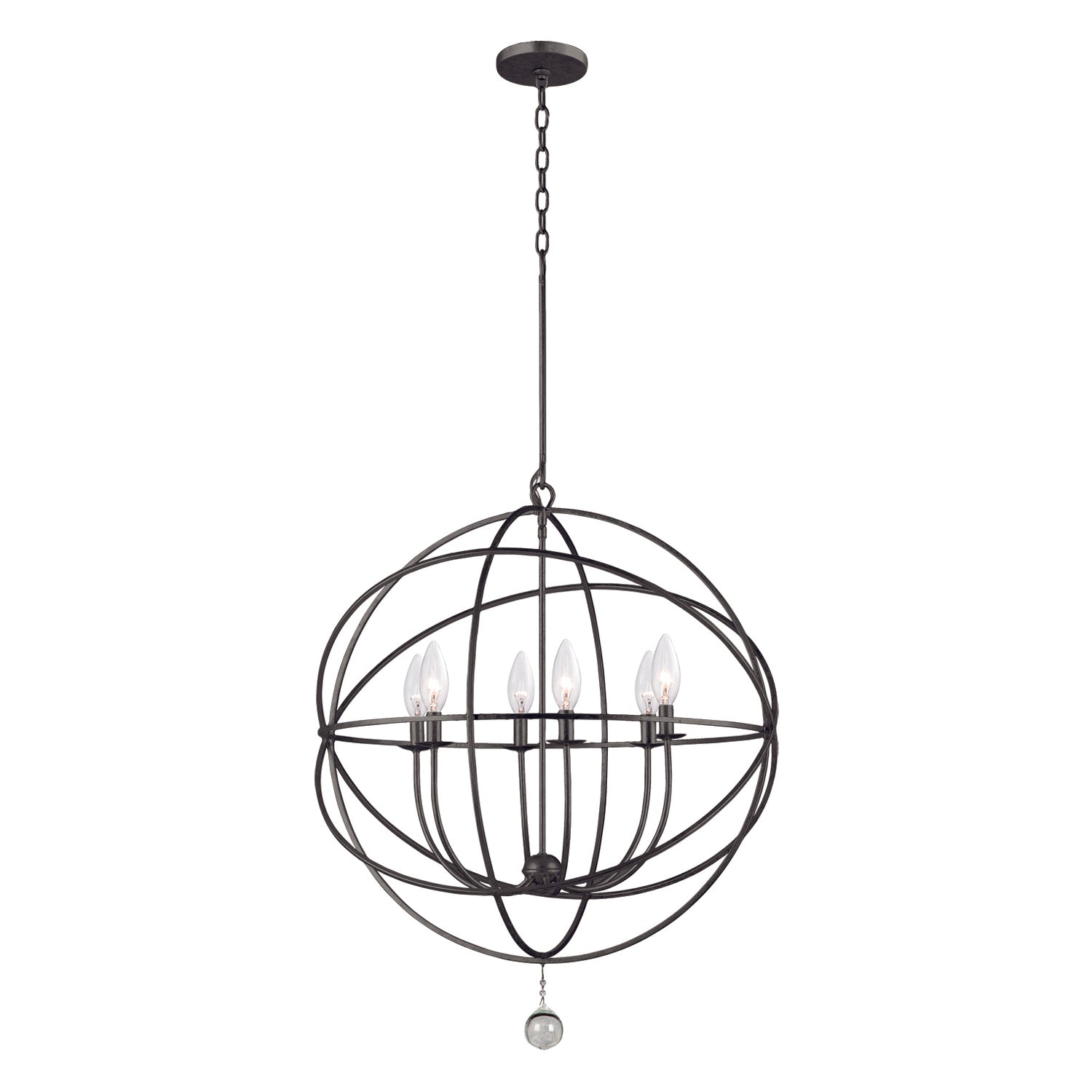 Crystorama Solaris 9228 6-Light Chandelier