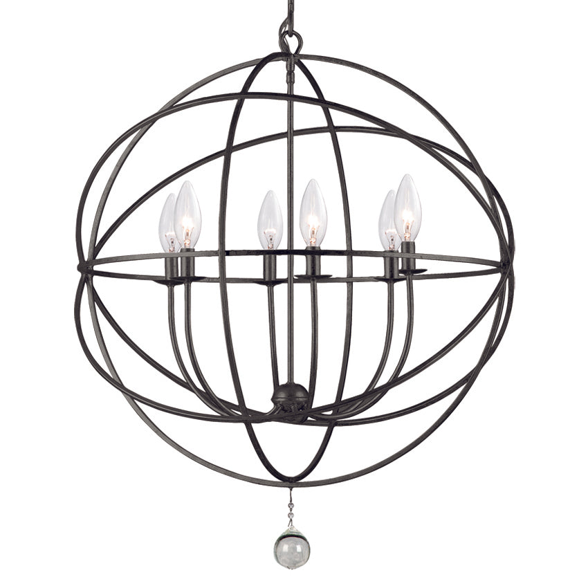 Crystorama Solaris 9228 6-Light Chandelier