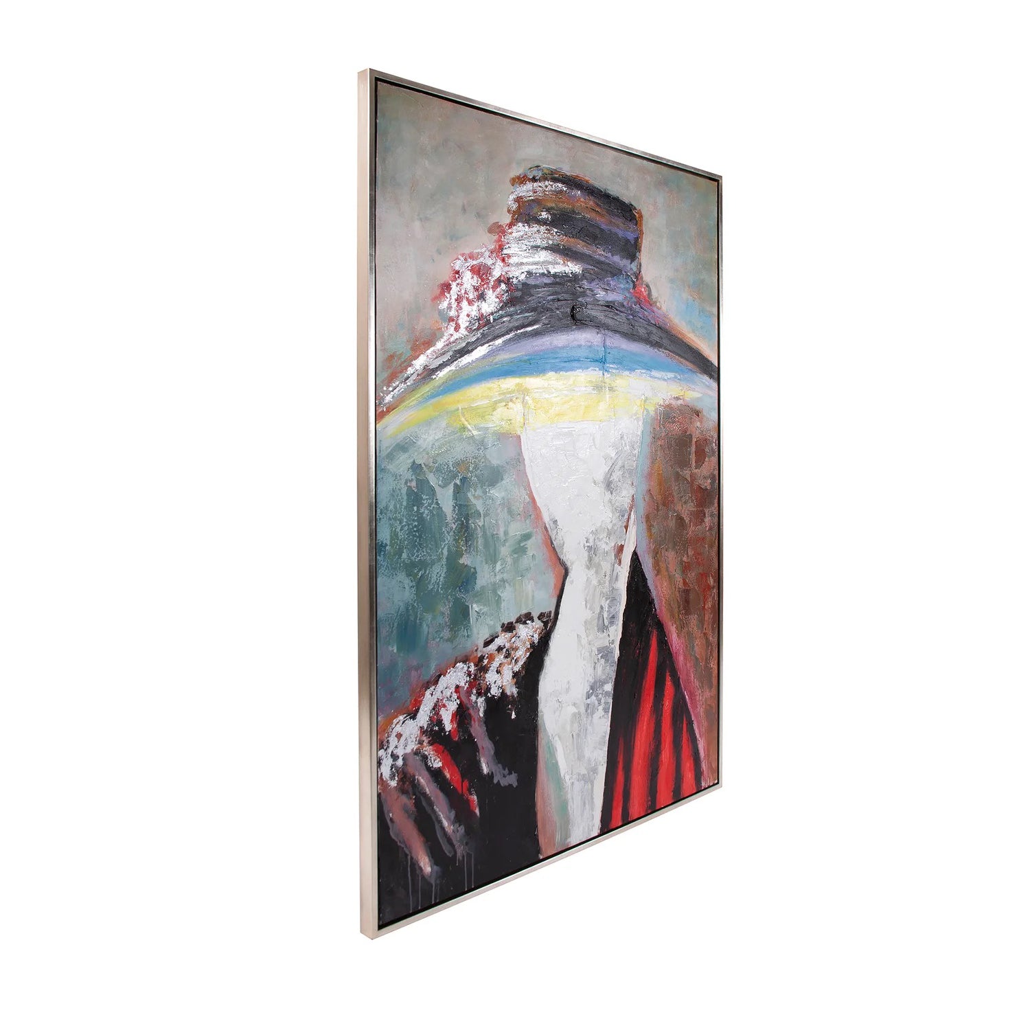 Lady Marta Hand Painted Canvas Art