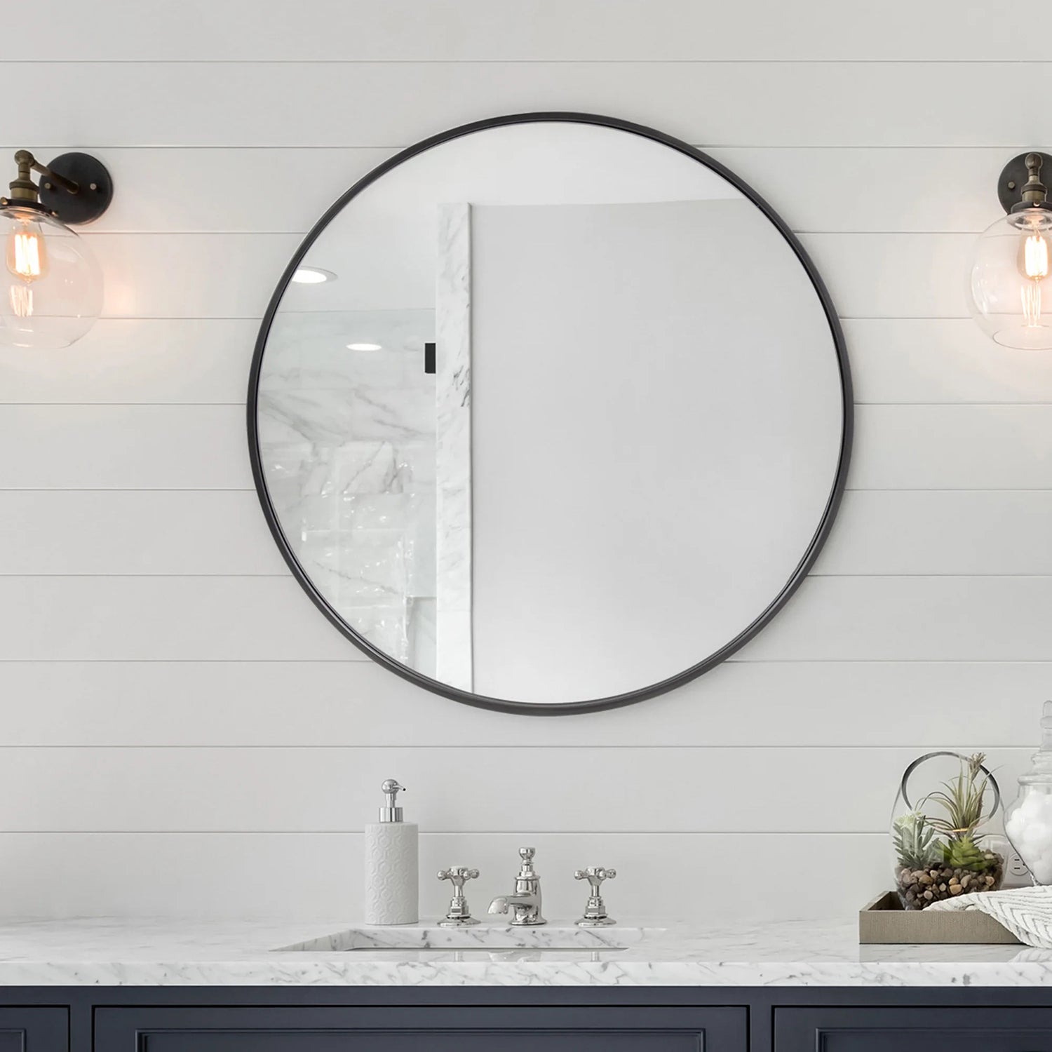 Copenhagen Round Wall Mirror