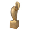 Noir Ripley Brass Statue