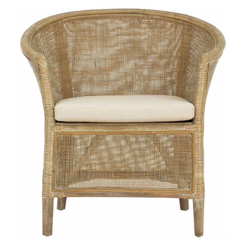 Bedford Rattan Armchair Paynes Gray