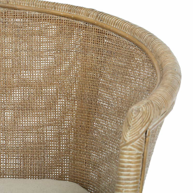 Bedford Rattan Armchair Paynes Gray