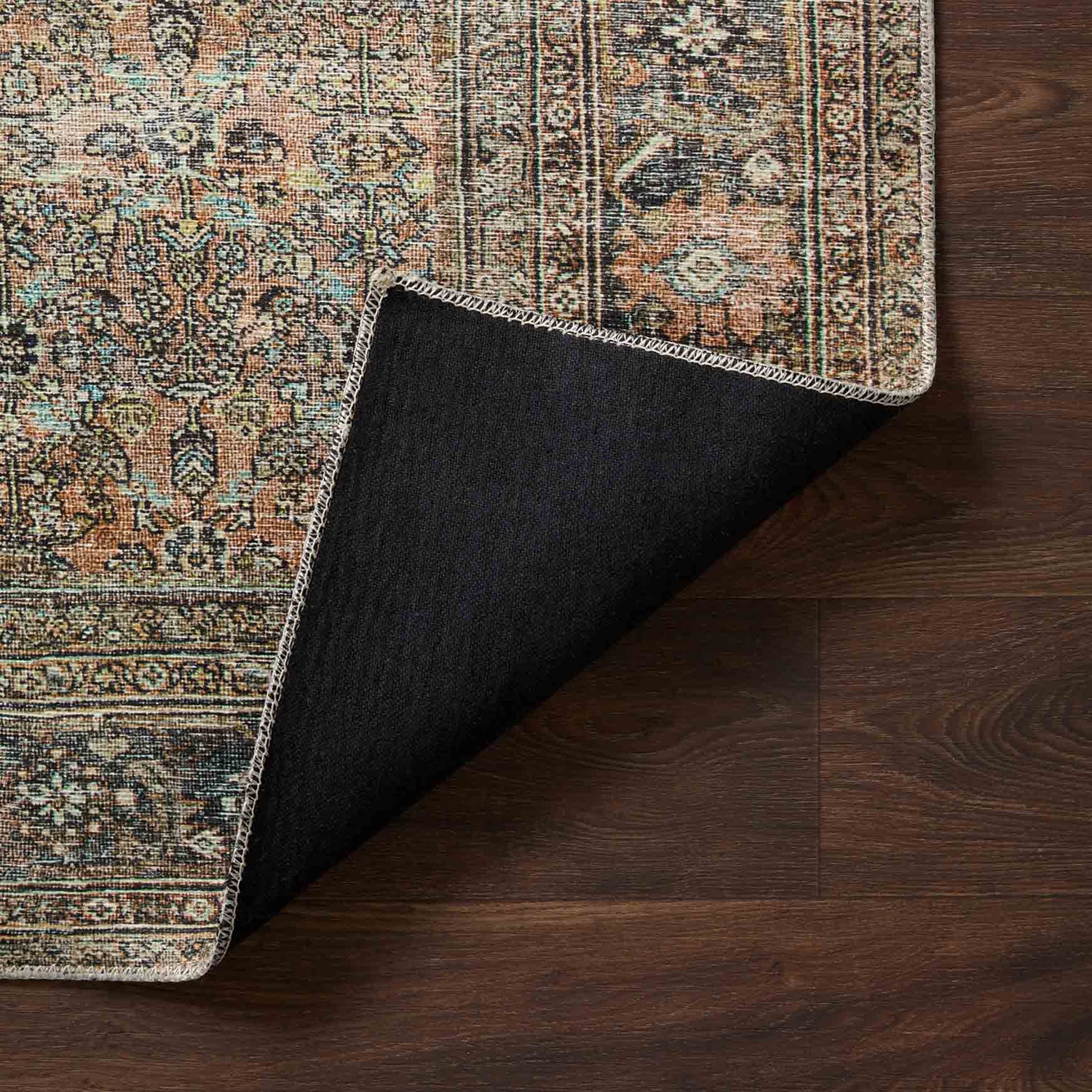 Loloi Adrian Terracotta/Multi Power Loomed Rug