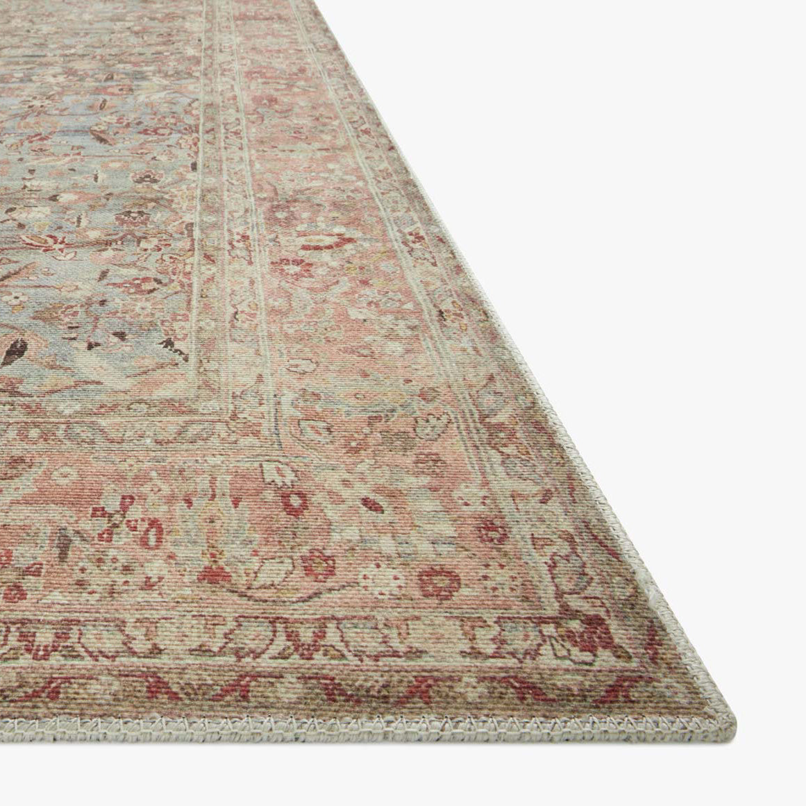 Loloi Adrian Ocean/Clay Power Loomed Rug