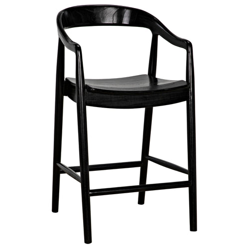 Noir Remo Counter Chair