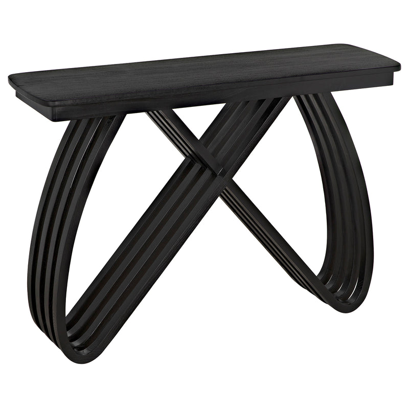 Noir Infinity Console Table